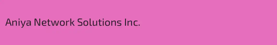 Aniya Network Solutions Inc.